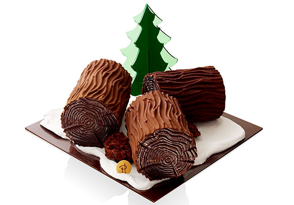 Troncos de Navidad de Pierre Hermé.