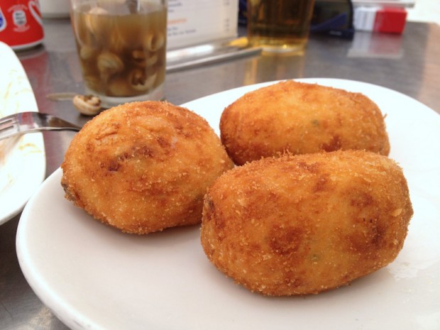 Croquetas caseras de cocido