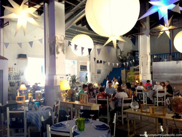 Interior del restaurante El Casinet.