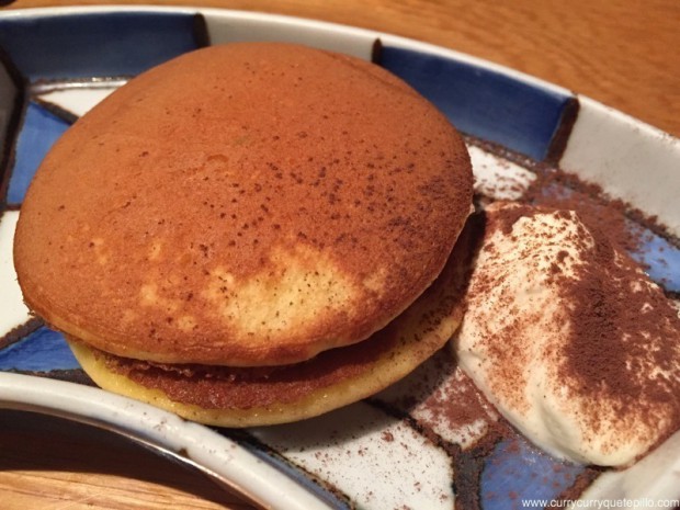 Dorayaki de chocolate. Can Kenji.