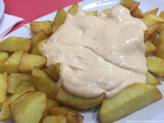 Bravas del restaurante Maxi (Barcelona)