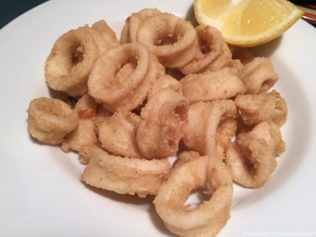 Calamares a la andaluza en L'Espineta.